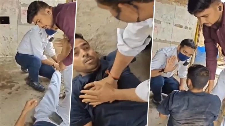 Hero on Duty: Bihar Constable Saves CISF Jawan With Swift CPR, Video Goes Viral