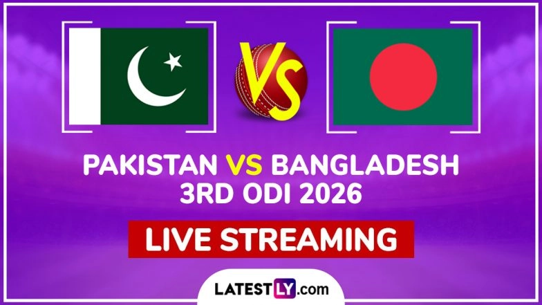 Pakistan vs Bangladesh Live Streaming Online and Free Telecast, 3rd ODI 2026