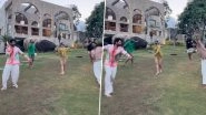 Anand Deverakonda Grooves With Brother Vijay Deverakonda, Rashmika Mandanna to &lsquo;Sancharame&rsquo; (Watch Video)