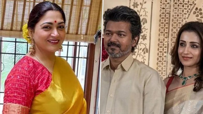 Khushboo Sundar REACTS to Thalapathy Vijay and Trisha Krishnan’s Viral Wedding Reception Appearance, Says ‘It Is Their Personal Life’