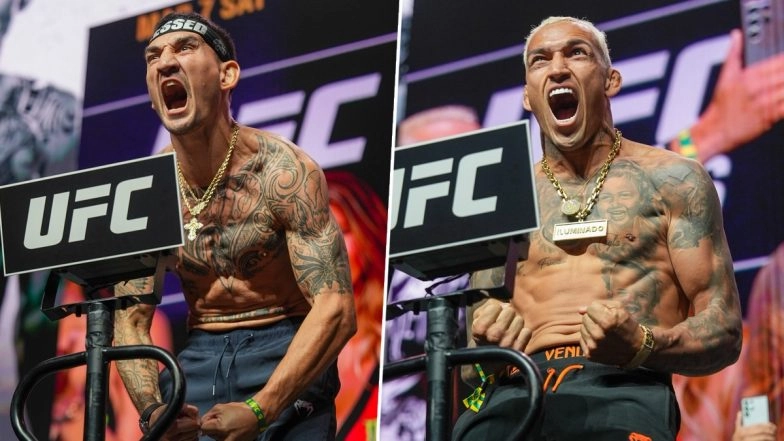 UFC 326 Free Live Streaming Online: Watch Telecast of Max Holloway vs Charles Oliveria and Other Fights on TV in India