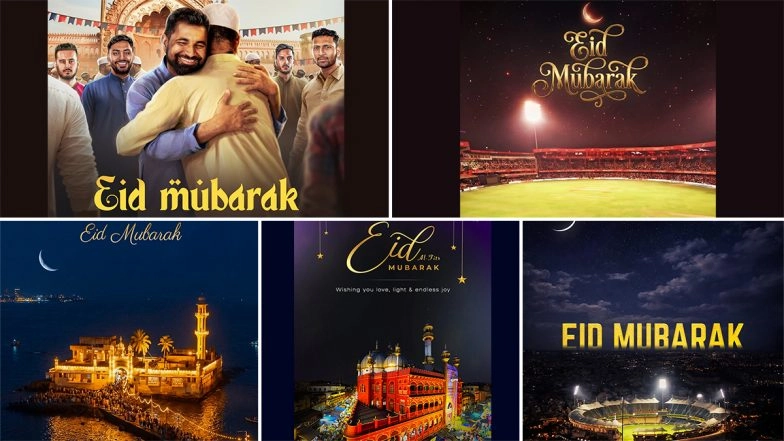 Eid Mubarak 2026 Wishes: RCB, CSK, MI, KKR, and Other IPL Franchises Extend Eid-ul-Fitr Greetings (See Posts)