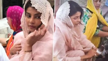Priyanka Chopra Offers ‘Seva’ at Amritsar’s Golden Temple, Viral Video Shows ‘Varanasi’ Actress Cleaning Utensils – WATCH