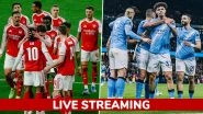 Arsenal vs Manchester City Carabao Cup 2025&ndash;26 Final Free Live Streaming Online