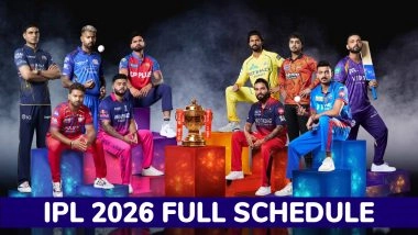 IPL 2026 Full Schedule: Check Complete Indian Premier League 19 Time Table
