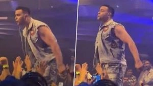 social-viral-‘Bargad’ Singer Arpit Bala Spits at Fan After Bottle Thrown During Hyderabad Concert, Video Sparks Debate (Watch)