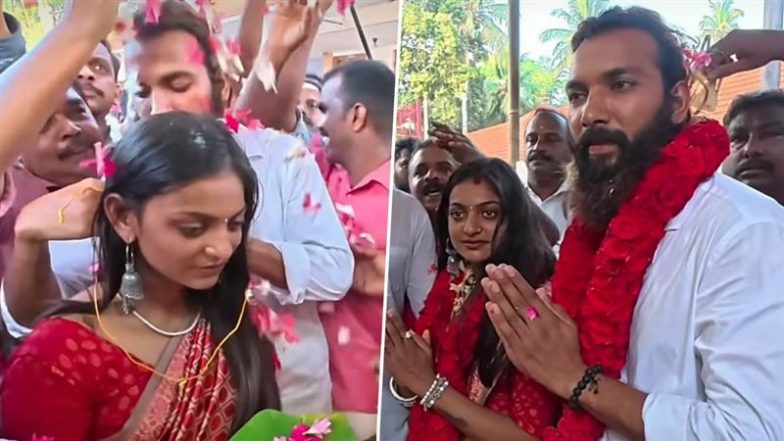 Who Is Farman Khan? Meet Mahakumbh Girl Monalisa Bhosle’s Muslim Husband Amid Her Family’s Opposition to Their Interfaith Wedding