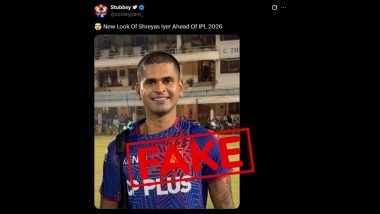 Shreyas Iyer&rsquo;s Clean Shave Look for IPL 2026? Here&rsquo;s the Fact Check