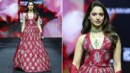 Lakme Fashion Week X FDCI 2026: Tamannaah Bhatia Opens Up on 20 Years in Cinema, Upcoming Film &lsquo;Vvan&rsquo; (See Pics and Video)