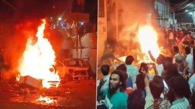 Delhi Holi Clash: 25-Year-Old Man Dies After Neighbourhood Fight in Uttam Nagar, Security Tightened (Watch Videos)