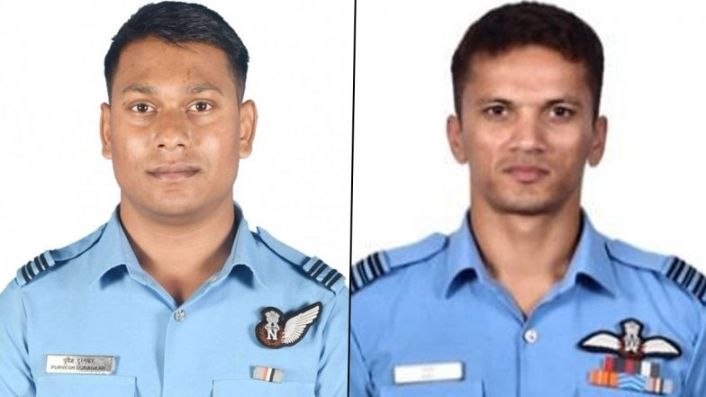 Sukhoi Su-30MKI Fighter Aircraft Crash: IAF Confirms Loss of Squadron Leader Anuj and Flight Lieutenant Purvesh Duragkar, Expresses Condolences