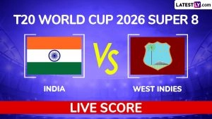 sports-IND Win By 5 Wickets | India vs West Indies Highlights, T20 World Cup 2026 Super 8 Match: Men in Blue Qualify For Semi-Finals Sets Up Clash Against England