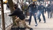 Gracie Mansion Bomb Attack: 2 Arrested After Ignited Devices Thrown Near Zohran Mamdani Residence, Conservative Activist Jake Lang Claims &lsquo;Assassination Attempt&rsquo; During Anti-Muslim Protest (Watch Video)