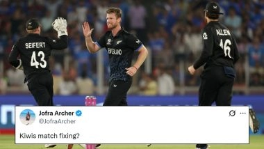 Jofra Archer's Old Tweet 'Kiwis Match Fixing?' Goes Viral After New Zealand's Poor Bowling Performance in IND vs NZ T20 World Cup 2026 Final