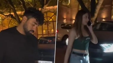 Rumoured Lovebirds Mohammed Siraj, Mahira Sharma Raise Eyebrows With Same Cafe Sighting After Dating Denial (Watch Video)