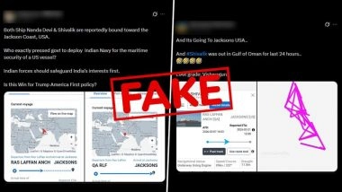 Are Indian LPG Vessels Shivalik and Nanda Devi Heading Towards Jackson Coast in US? Know Truth Here