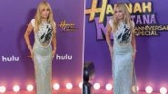 Miley Cyrus All Smiles as Actress Attends Premiere of ‘Hannah Montana 20th Anniversary Special’
