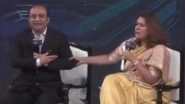 Supriya Shrinate Manhandled Sudhanshu Trivedi During Live Discussion on Stage, Claims Amit Malviya (Watch Video)