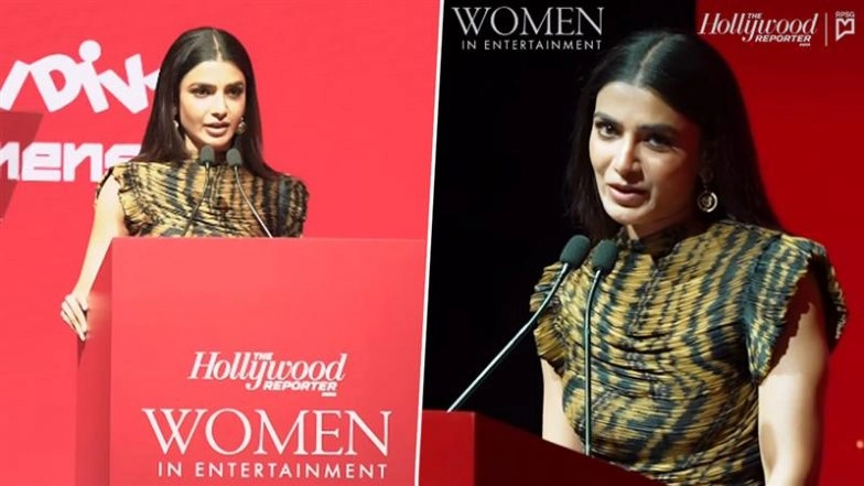 Samantha Ruth Prabhu Talks About Breaking Industry Norms at THR Women in Entertainment Gala in Viral Speech (Watch Video)