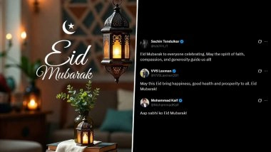 Sachin Tendulkar, VVS Laxman, and Mohammed Kaif Extend Eid Mubarak 2026 Wishes