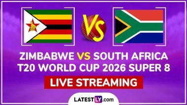 Zimbabwe vs South Africa Live Streaming and Free Telecast, T20 World Cup 2026 Super 8 Match