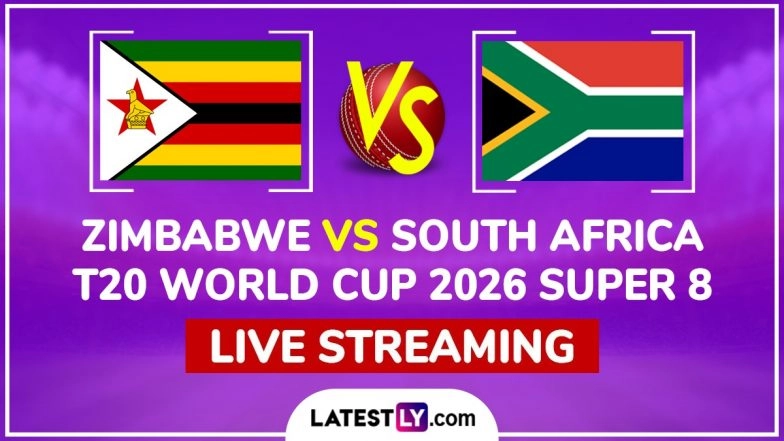 Zimbabwe vs South Africa Live Streaming and Free Telecast, T20 World Cup 2026 Super 8 Match