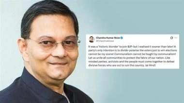 Chandra Kumar Bose, Netaji Subhas Chandra Bose’ Grandnephew, Calls Joining BJP a ‘Historic Blunder’