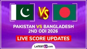 sports-PAK Win by 128 Runs | Pakistan vs Bangladesh Highlights, 2nd ODI 2026: Three Match Series Leveled at 1-1