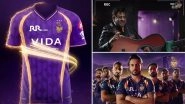 KKR Launches New Jersey For IPL 2026 Celebrating Franchise Legacy (Watch Video)