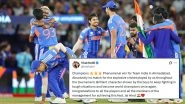 Virat Kohli Reacts After India Win ICC T20 World Cup 2026 Final