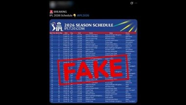 IPL 2026 Schedule Released? Here's the Fact Check