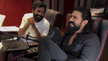 ‘Peddi’: Ram Charan Begins Dubbing for His Upcoming Film With Janhvi Kapoor and Buchi Babu Sana (Watch Video)