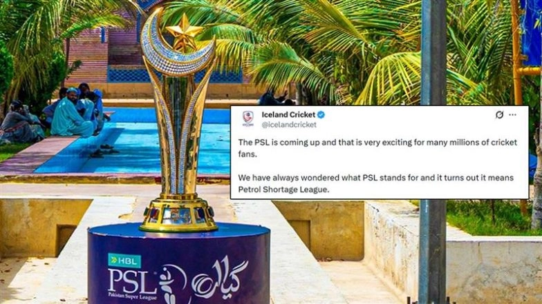 'Petrol Shortage League' Iceland Cricket Pokes Fun at PSL After Oil Crisis Forces T20 Tournament to be Played Without Crowd