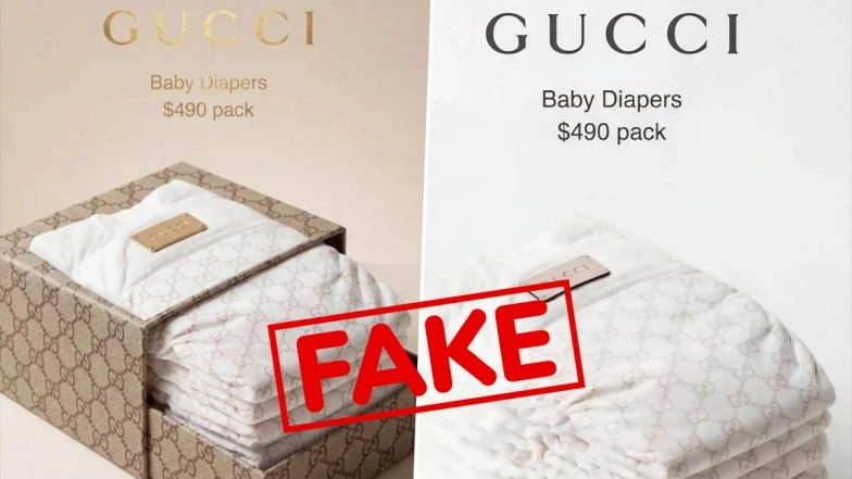 Did Gucci Really Launch $490 Baby Diapers? Here&rsquo;s the Truth Behind the Viral Claim