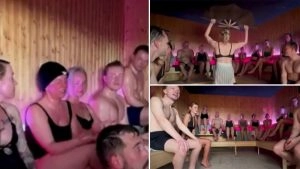 social-viral-Denmark Elections Go Steamy: Candidates Take Campaign to Saunas to Fight Voter Apathy (Watch Video)