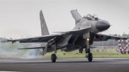 Sukhoi Su-30MKI Goes Missing From Radar in Assam; Search Operation Underway