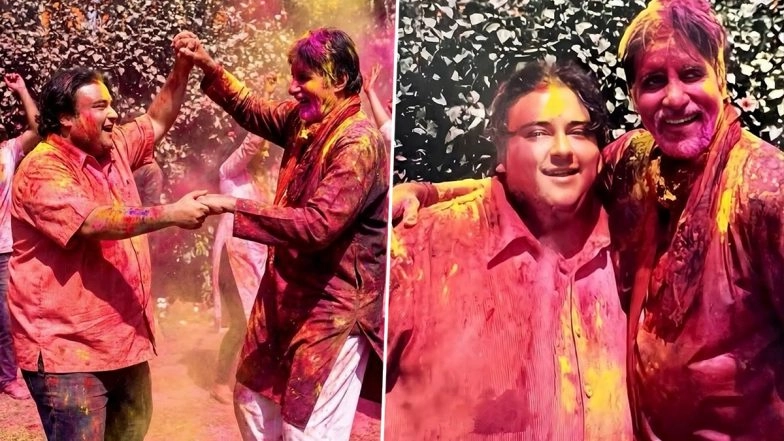Adnan Sami Sparks Nostalgia With Throwback Holi Pictures With Amitabh Bachchan (See Post)