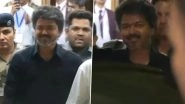 Amid &lsquo;Jana Nayagan&rsquo; Row, Thalapathy Vijay Arrives in Mumbai To Attend Atlee-Priya&rsquo;s Baby Shower Ceremony (Watch Video)