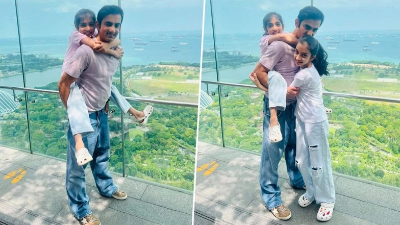 Gautam Gambhir Enjoys Singapore Vacation With Family Following India's ICC T20 World Cup Triumph