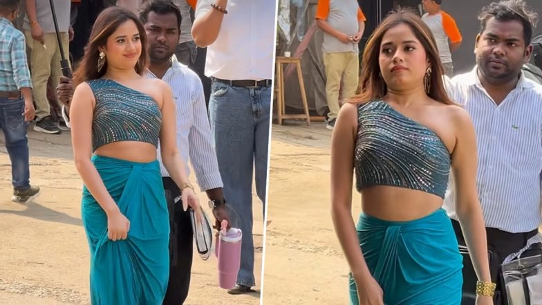 Jannat Zubair Makes First Public Appearance in Mumbai After Assault Incident; Actress&rsquo; Video From &lsquo;Laughter Chefs&rsquo; Set Goes Viral