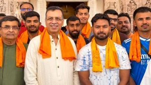 sports-LSG Owner Dr Sanjiv Goenka, Captain Rishabh Pant and Squad Members Visit Ayodhya’s Ram Janmabhoomi Ahead of IPL 2026