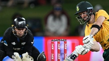 South Africa Beat New Zealand By 7 Wickets in 1st T20I 2026; Connor Esterhuizen and Bowlers Shine As Proteas Take 1-0 Lead