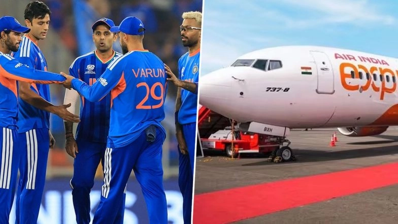 Special Flight for IND vs NZ ICC T20 World Cup Final: Air India Express Announces Special Flights to Ahmedabad for Cricket Fans Amid Surge in Travel