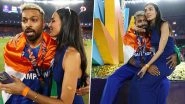 Hardik Pandya In Trouble For Alleged Disrespect to National Flag As Advocate Files Complaint Against India All-Rounder For Celebration With Girlfriend Mahieka Sharma