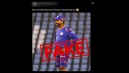 Rohit Sharma Pot Belly Viral Pic Fact Check: User Shares Morphed Image of MI Star During IPL 2026 Practice Session