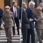 Did Bill Clinton Nearly Push Hillary Clinton Into Traffic? Awkward NYC Street Moment Video Goes Viral