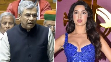 Nora Fatehi’s ‘Sarke Chunar Teri Sarke’ Song Controversy: Union Minister Ashwini Vaishnaw Says, ‘Freedom of Speech Cannot Be Absolute’ (Watch Video)