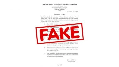 Pakistan Declared Smart Lockdown Amid West Asia War? Here’s a Fact Check