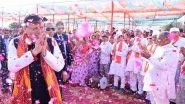 India News | Uttarakhand Chief Minister Extends Holi Greetings at School Event in Khatima