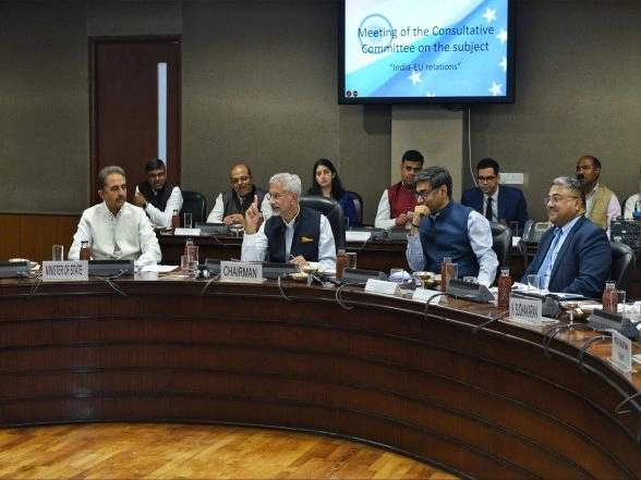 World News | EAM Jaishankar Chairs First Consultative Meeting on India-EU Relations